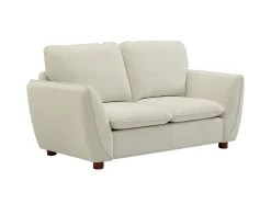 Sofá*Vente-unique Sofá de 2 lugares em tecido de cor branco suave MENARDIA Branco sujo