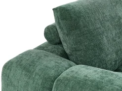 Sofá*Vente-unique Sofá de 3 lugares em tecido texturizado cor BERENIA Verde
