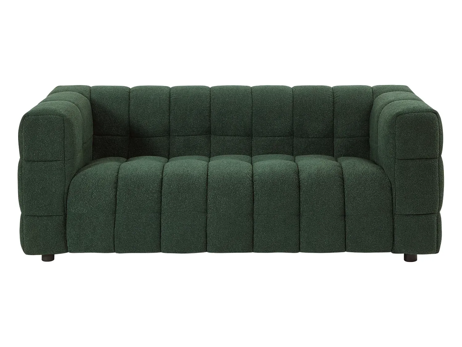 Sale Vente-unique Sofá de 2 lugares em tecido bouclé LERICI de Pascal Morabito Verde