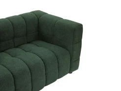 Sale Vente-unique Sofá de 2 lugares em tecido bouclé LERICI de Pascal Morabito Verde