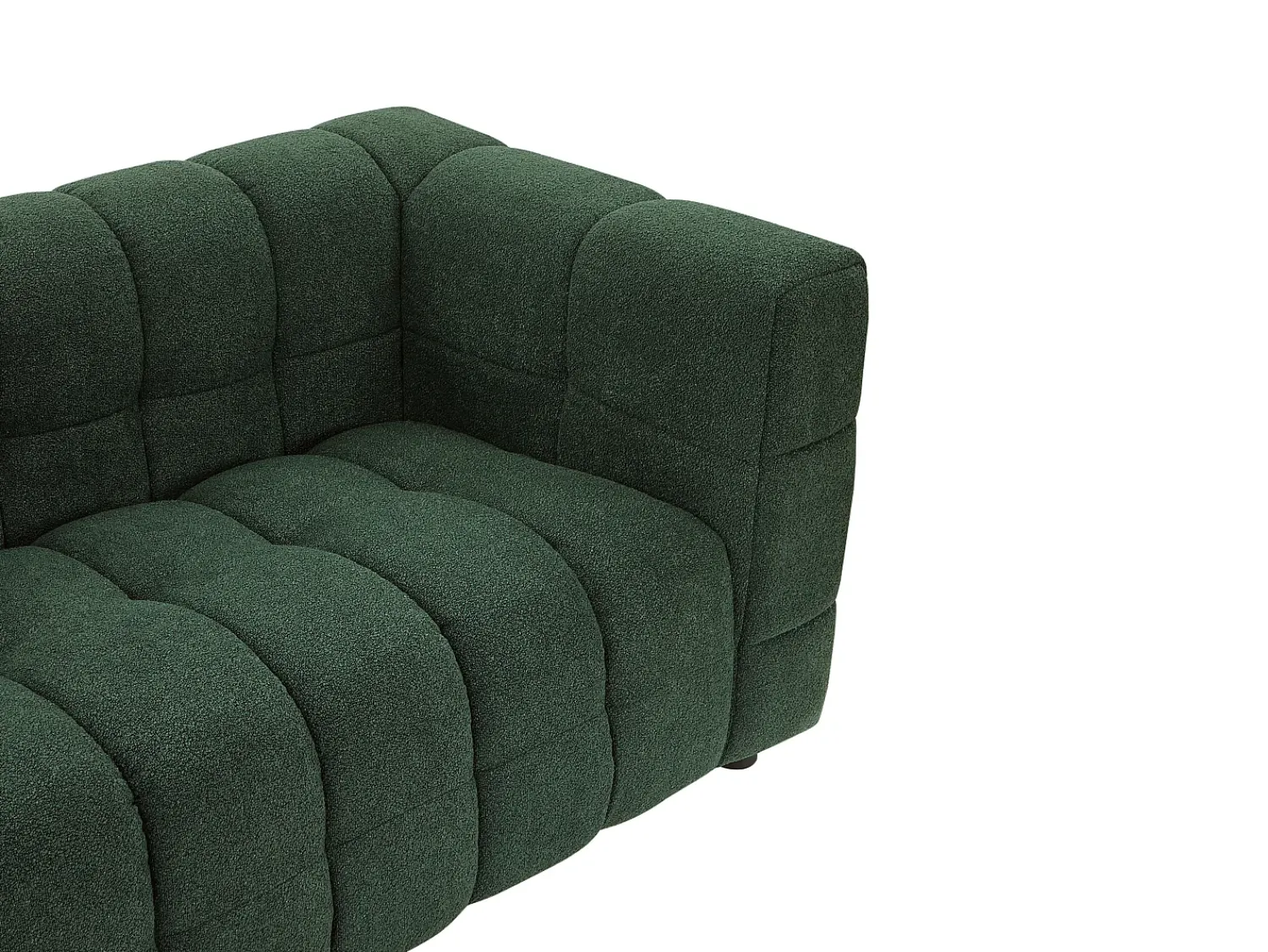 Sale Vente-unique Sofá de 2 lugares em tecido bouclé LERICI de Pascal Morabito Verde