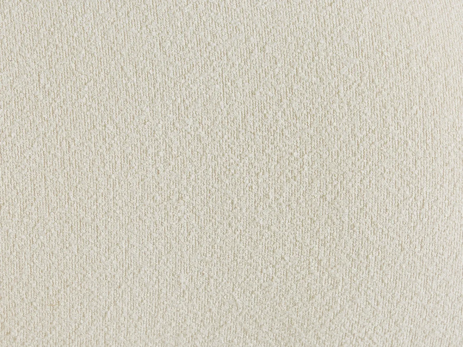 Sale Vente-unique Sofá de 3 lugares em tecido bouclé LINORIA Branco