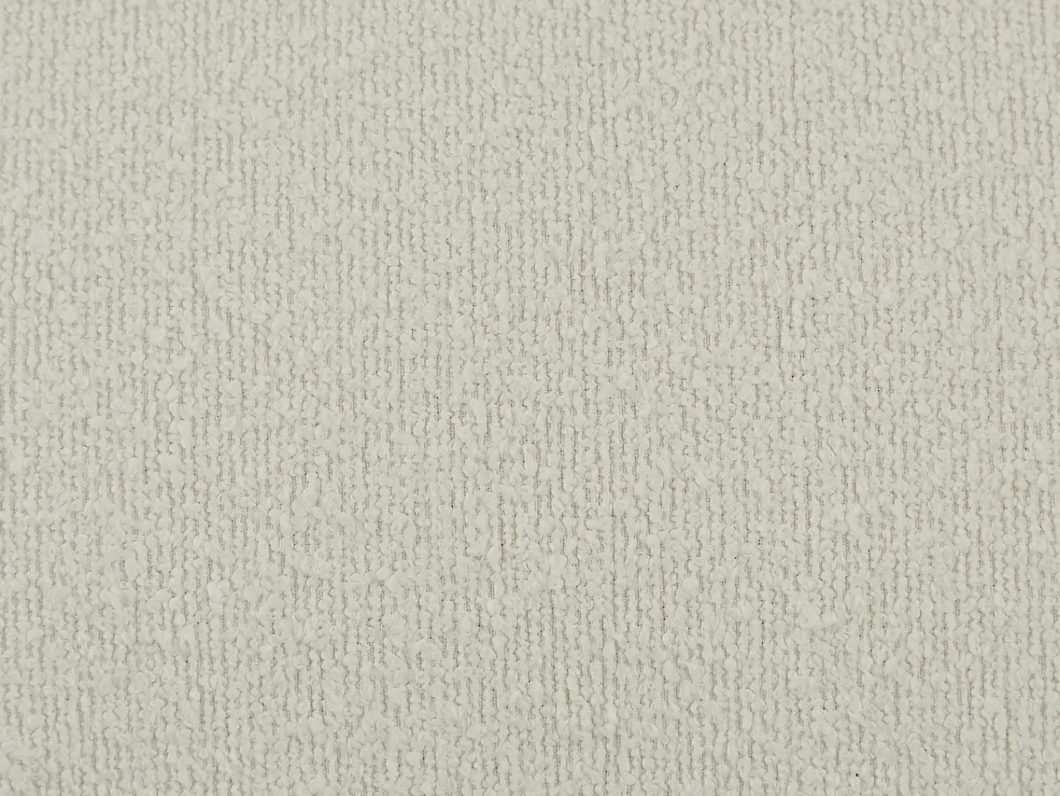 Sofá*Vente-unique Sofá de 3 lugares em tecido bouclé branco OVOTAS Marfim