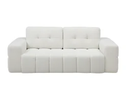 Sofá*Vente-unique Sofá de 2 lugares em tecido bouclé . SOPELANA Branco
