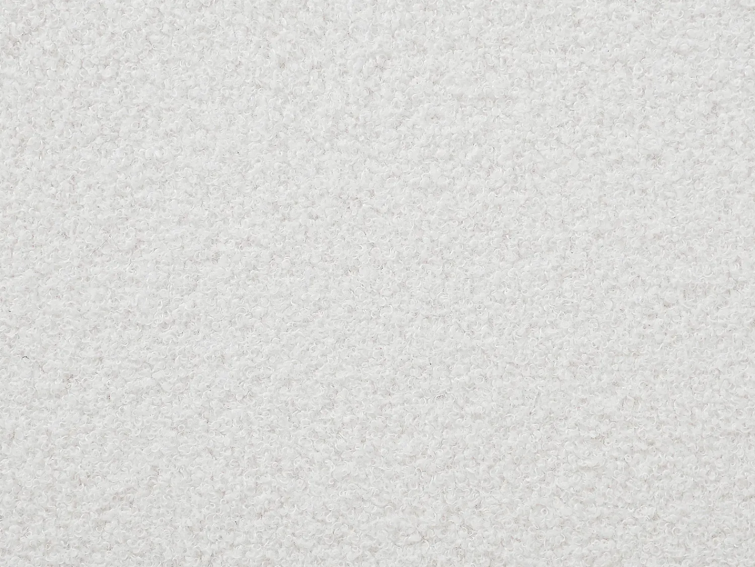 Sofá*Vente-unique Sofá de 2 lugares em tecido bouclé . SOPELANA Branco