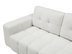 Sofá*Vente-unique Sofá de 2 lugares em tecido bouclé . SOPELANA Branco