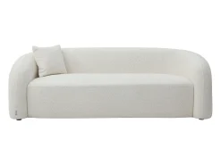 Sofá*Maison Céphy Sofá de 3 lugares em tecido bouclé LAPIOTA da Branco