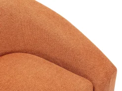 Outlet Vente-unique Sofá de 2 lugares em tecido cor estilo design OSSANA Terracota