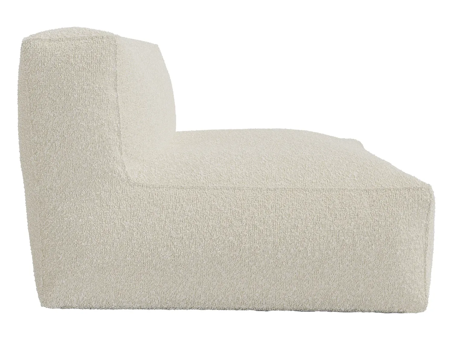 Sofá*Vente-unique Sofá de 2 lugares em tecido bouclé cor NOUMARA Branco sujo
