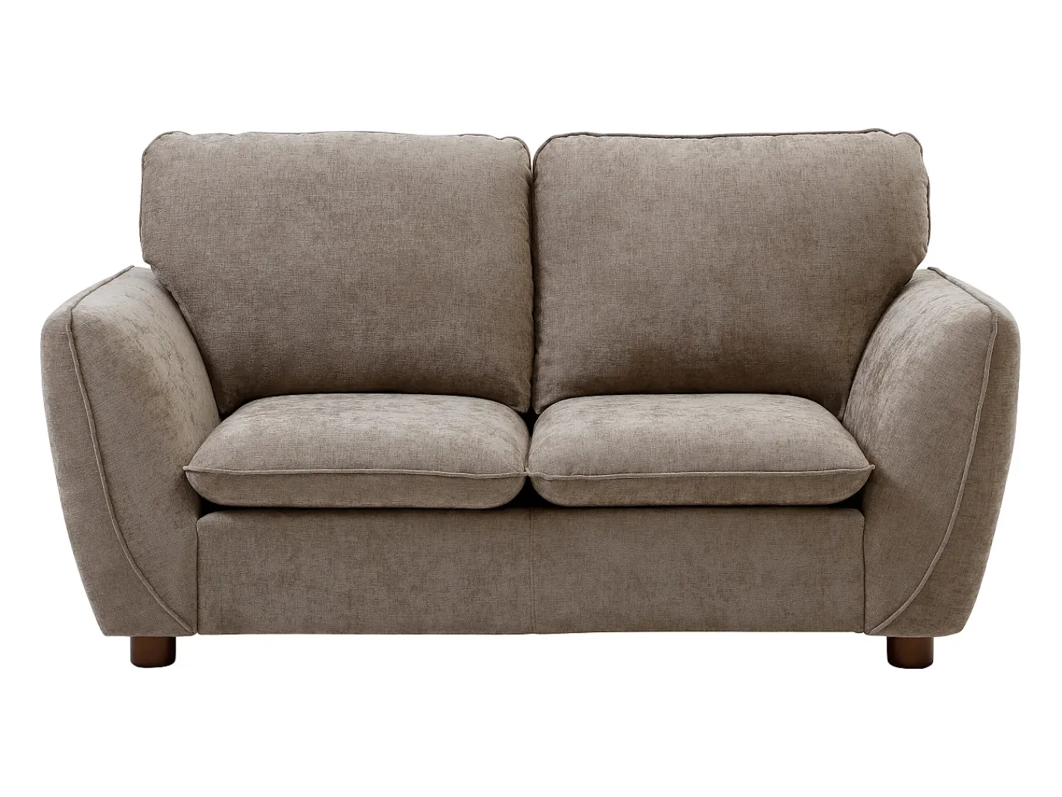 Sofá*Vente-unique Sofá de 2 lugares em tecido de cor MENARDIA Taupe
