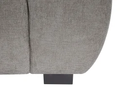 Vente-unique Sofá de 3 lugares em tecido cinza efeito acolchoado estilo design BERENIA^ Sofá