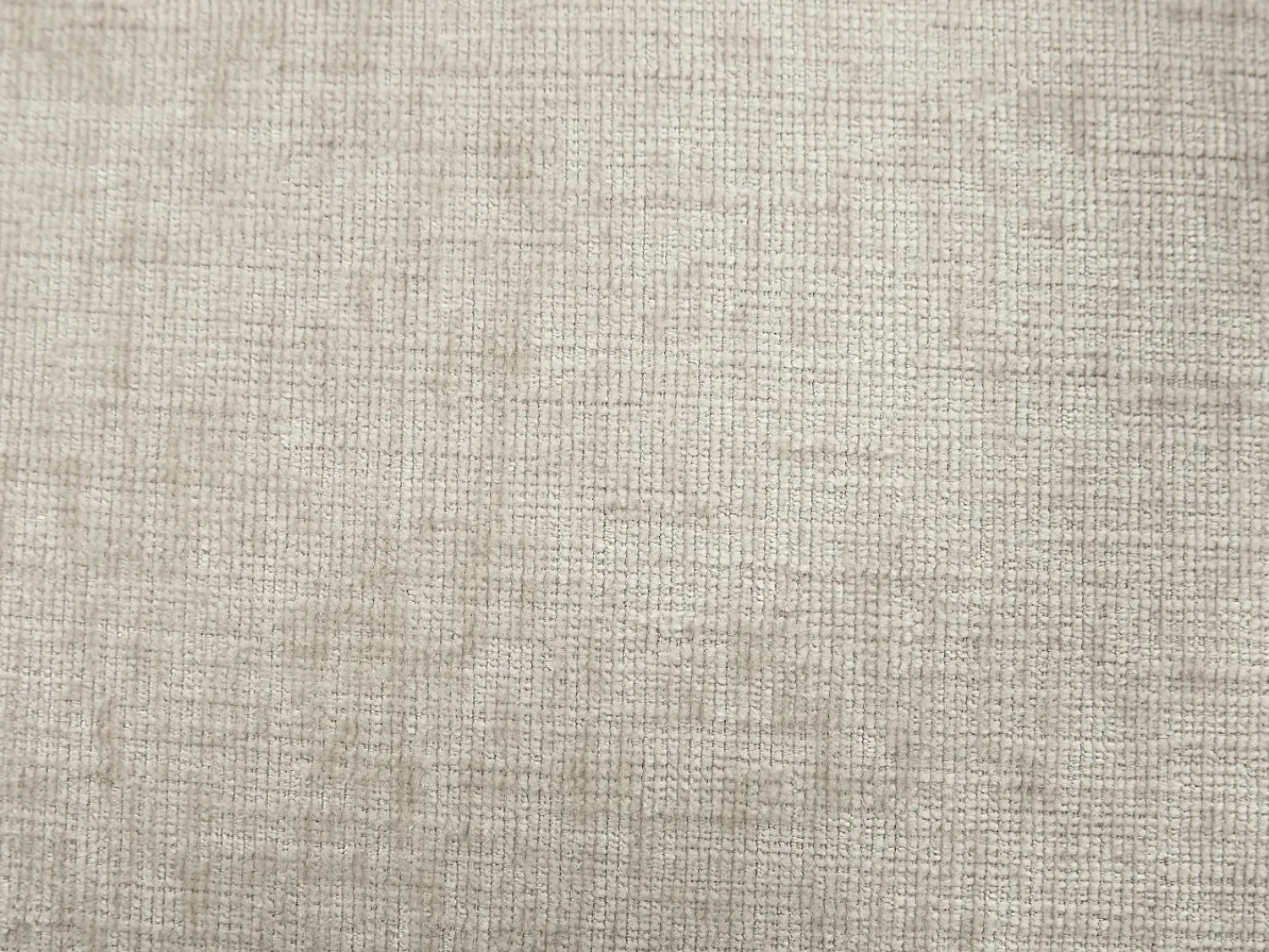 Clearance Vente-unique Sofá de 3 lugares em tecido matizado cor NAPIZO Bege