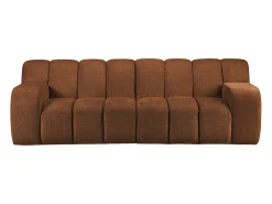 Vente-unique Sofá de 3 lugares em tecido chenille BELADON^ Sofá