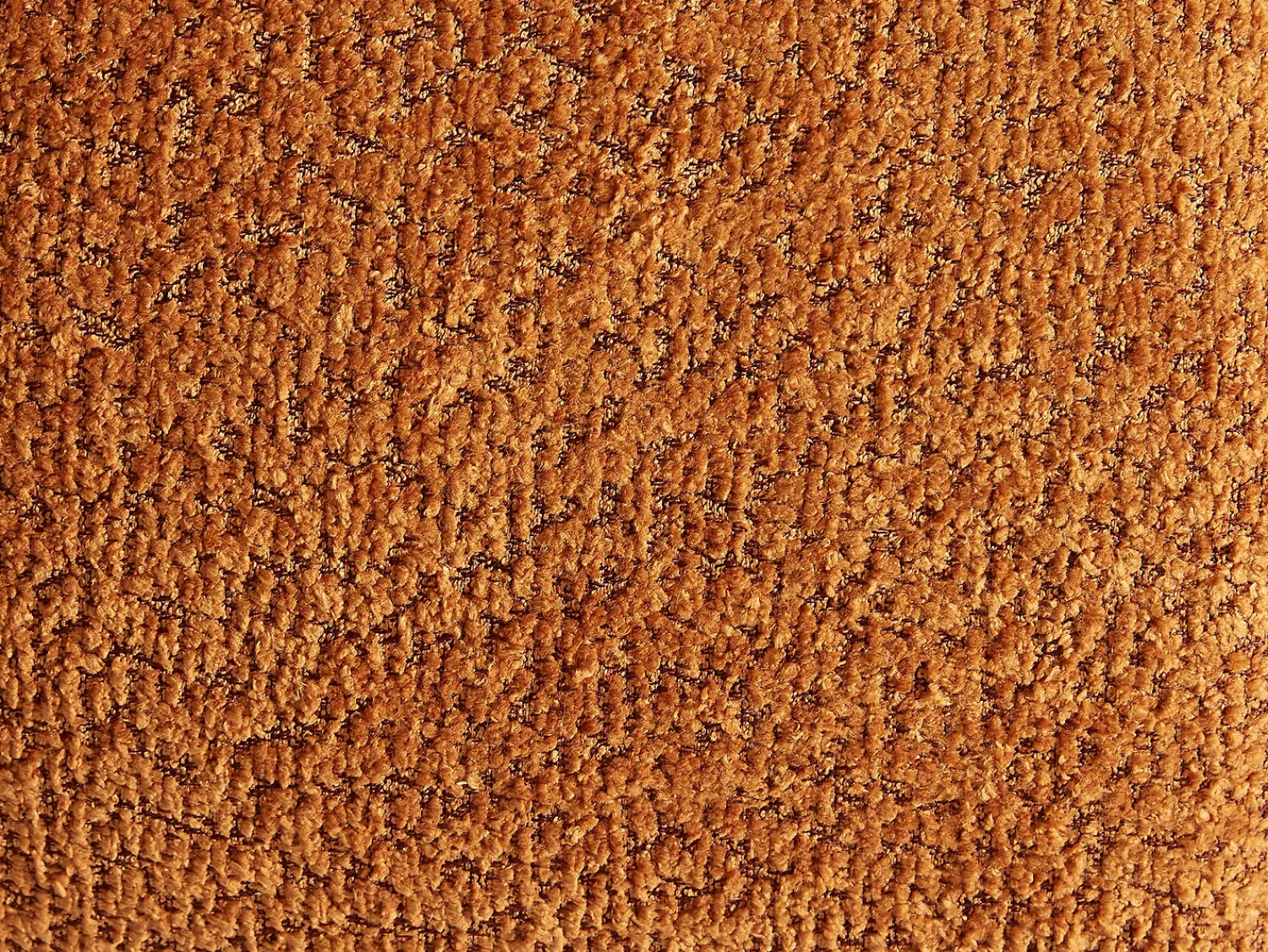 Vente-unique Sofá de 3 lugares em tecido bouclette terracotta COLIANI^ Sofá