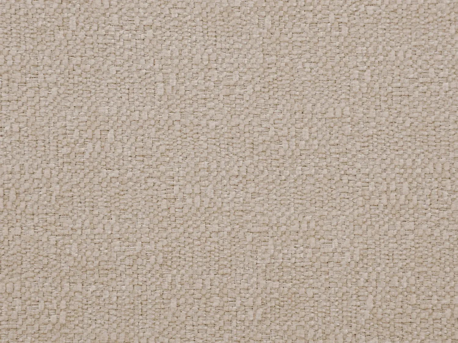 Sofá*Vente-unique Sofá de 3 lugares em tecido chenille de cor DEMBOLA Bege