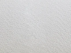 Sofá|Vente-unique Sofá de 3 lugares em tecido bouclé cor SORIELI Branco