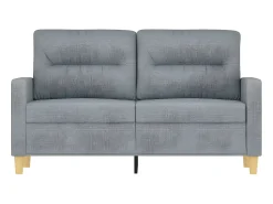Sofá* Sofá de 2 lugares em tecido 120 cm -claro PT710993 Cinzento