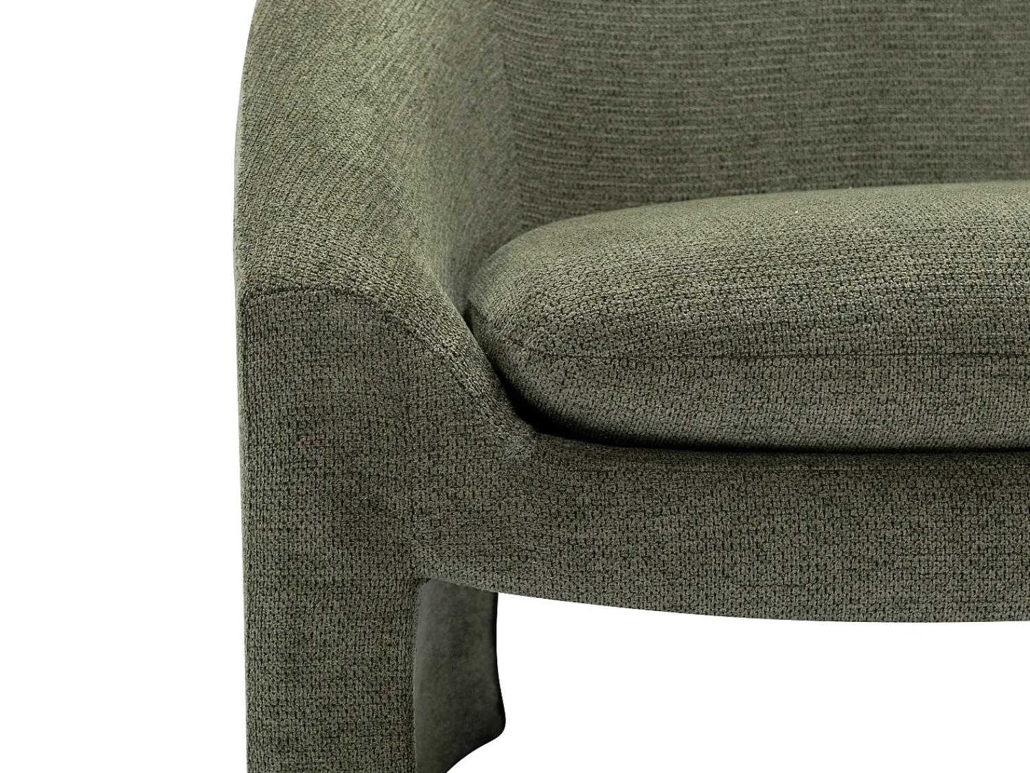 Sofá|Vente-unique Sofá de 2 lugares em tecido cor estilo design OSSANA Verde
