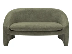 Sofá|Vente-unique Sofá de 2 lugares em tecido cor estilo design OSSANA Verde