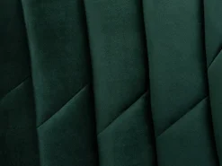 Sofá*Vente-unique Sofá de 3 lugares em veludo charmoso verde-escuro ADELE de Pascal Morabito Verde pinho