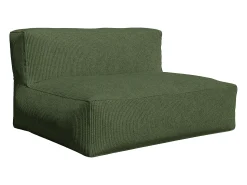 Sofá|Vente-unique Sofá de 2 lugares em veludo canelado cor estilo contemporâneo NOUMARA Verde