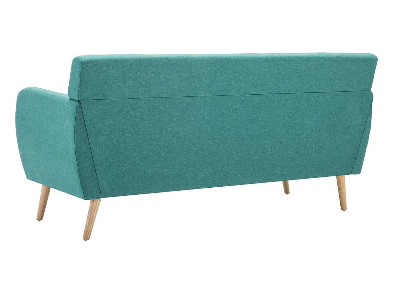 Sofá* Sofá de 3 lugares estofos de tecido 172x70x82 cm PT847030 Verde