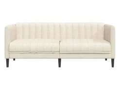 Sofá* Sofá de 2 lugares linho PT901178 Creme