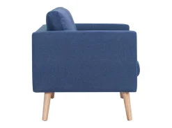 Helloshop26 Sofá de 2 lugares para sala de estar sala de TV decoração de interiores tecido 02_0020072^ Sofá