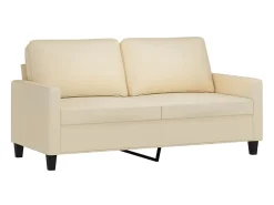 Sofá de 2 lugares tecido 140 cm cor PT924115^ Sofá