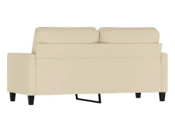 Sofá de 2 lugares tecido 140 cm cor PT924115^ Sofá