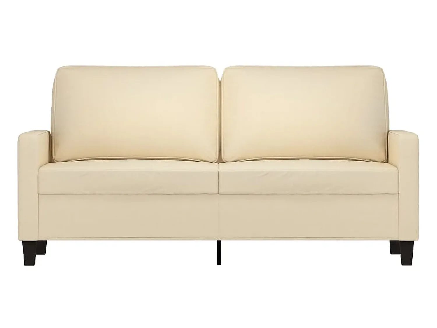 Sofá de 2 lugares tecido 140 cm cor PT924115^ Sofá