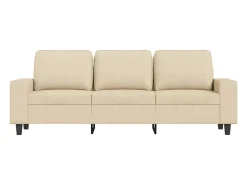 Sofá de 3 lugares tecido 180 cm cor PT487473^ Sofá
