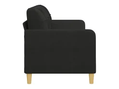 Online Sofá de 3 lugares tecido 180 cm PT592088 Preto