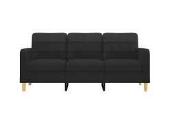 Online Sofá de 3 lugares tecido 180 cm PT592088 Preto