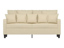 Online Sofá de 2 lugares tecido 140 cm cor PT433416 Creme