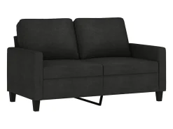 Sofá* Sofá de 2 lugares tecido 120 cm PT759035 Preto
