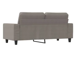Sale Sofá de 2 lugares tecido 140 cm cinzento-acastanhado PT965339 Taupe
