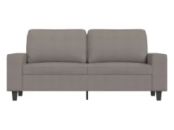Sale Sofá de 2 lugares tecido 140 cm cinzento-acastanhado PT965339 Taupe