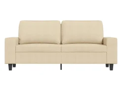 Best Sofá de 2 lugares tecido 140 cm cor PT145661 Creme