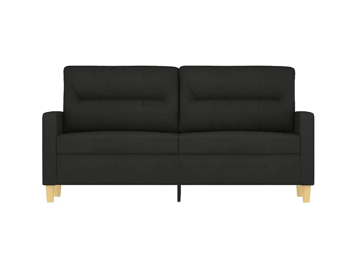 Sofá de 2 lugares tecido 140 cm PT984772^ Sofá