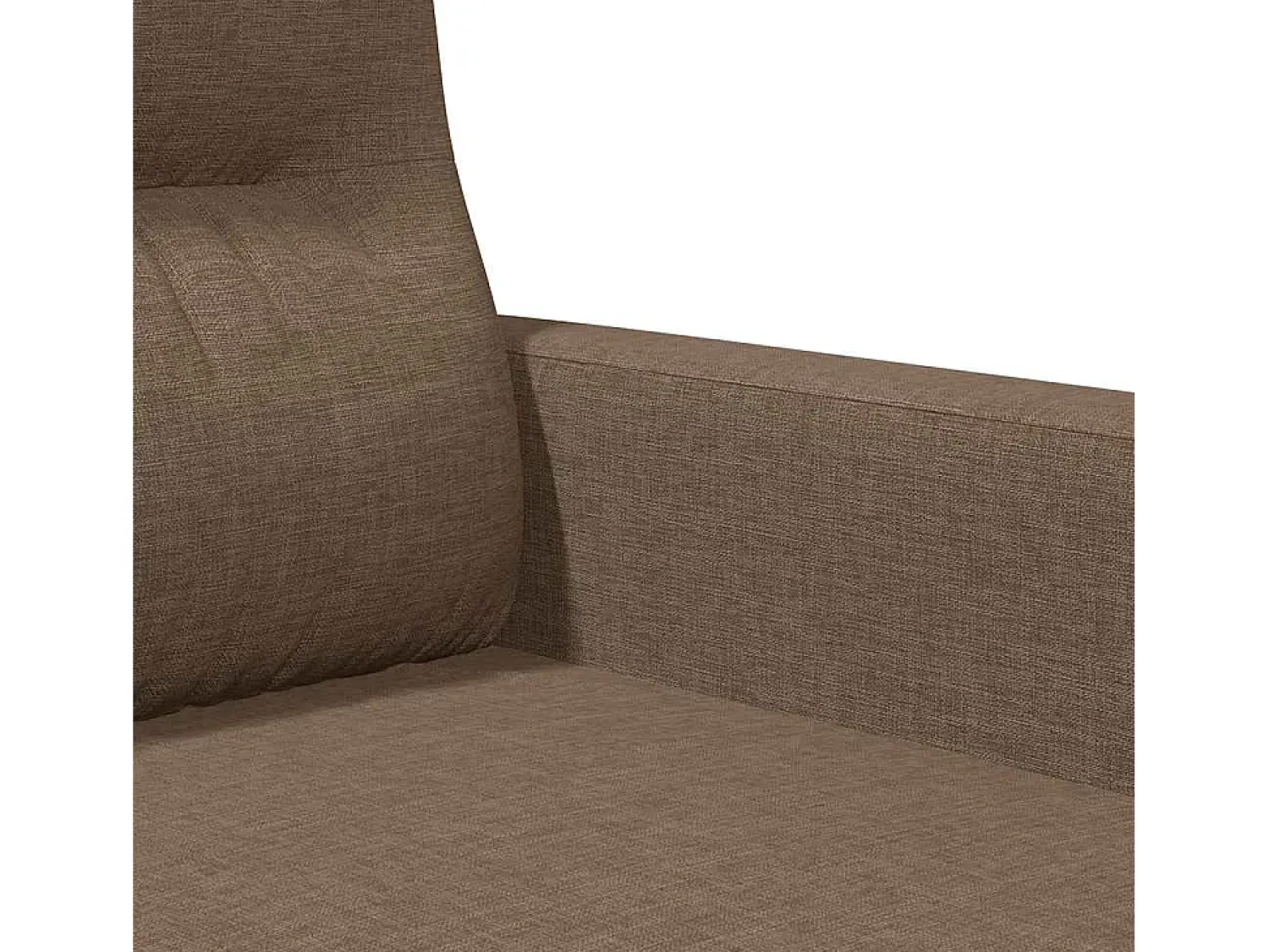 vidaxl Sofá de 2 lugares tecido 120 cm^ Sofá