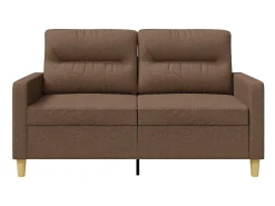 vidaxl Sofá de 2 lugares tecido 120 cm^ Sofá