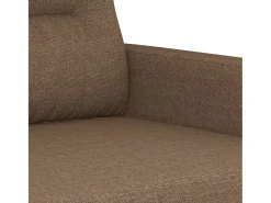 vidaxl Sofá de 2 lugares tecido 120 cm^ Sofá