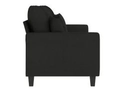 Sofá| Sofá de 3 lugares tecido 180 cm PT606123 Preto