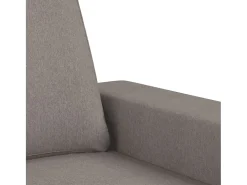 Sale vidaxl Sofá de 2 lugares tecido 140 cm cinzento-acastanhado Taupe