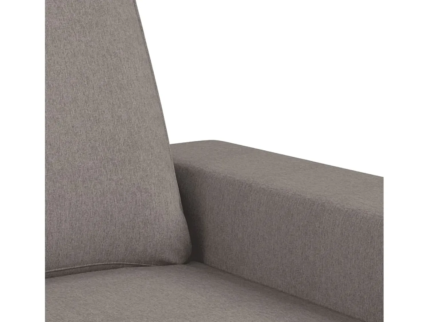 Sale vidaxl Sofá de 2 lugares tecido 140 cm cinzento-acastanhado Taupe