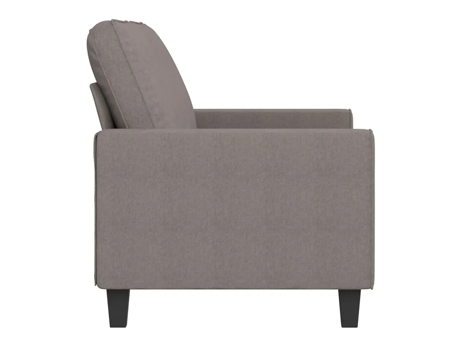 Sale vidaxl Sofá de 2 lugares tecido 140 cm cinzento-acastanhado Taupe