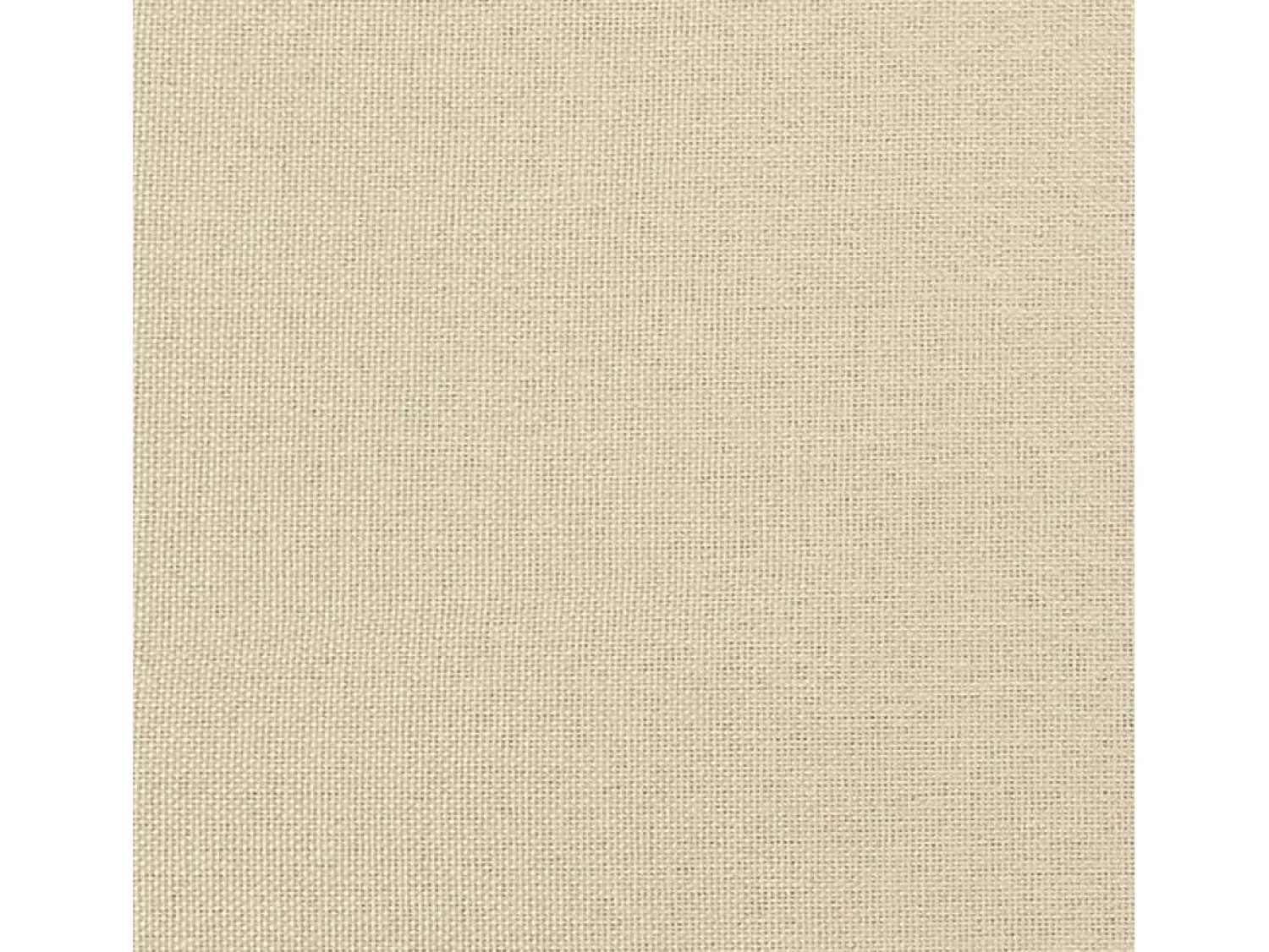 Sofá*vidaxl Sofá de 2 lugares tecido 120 cm cor Creme