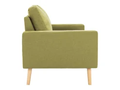 Best vidaxl Sofá de 2 lugares tecido Verde