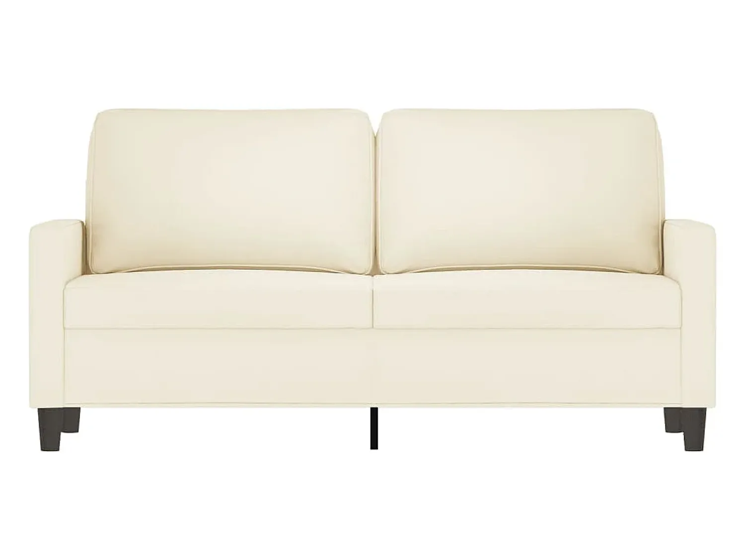 Sofá de 2 lugares veludo 140 cm cor PT701790^ Sofá